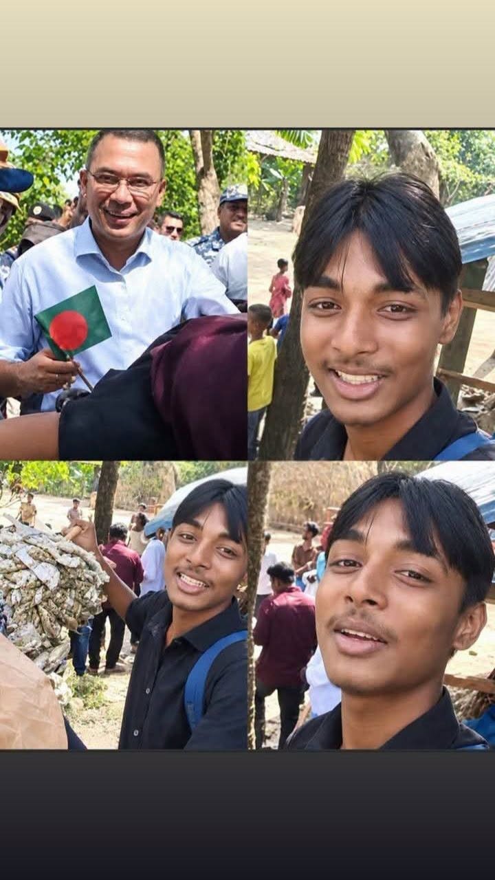 “বাদাম বেইচা, দেশের প্র’ধানমন্ত্রীর সাথে হাত মিলাইছি! জী’/বনে আর